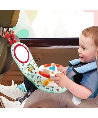 Musical Car Wheel Baby Toys in-Car Wheel Musical Activity Play Center Toy Baby's Travel Companion Entertain and Relax Easier ...