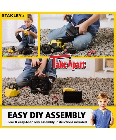 Take Apart Front Loader Kit for Kids TT002-SY: Children’s 25 Piece Yellow STEM Construction Toy with Figure Screwdriver Bolts...