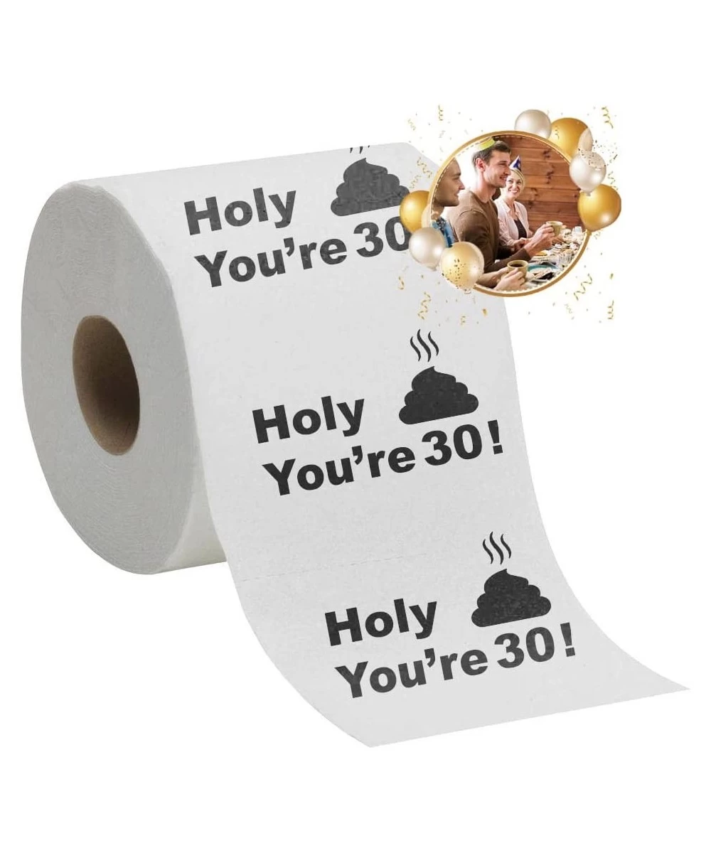 30th Birthday Gift Present Toilet Paper - Happy Thirtieth 30 Prank Funny Joke Present - Novelty Great Hilarious Gag Laugh $19...