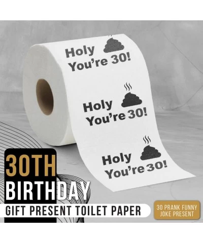 30th Birthday Gift Present Toilet Paper - Happy Thirtieth 30 Prank Funny Joke Present - Novelty Great Hilarious Gag Laugh $19...