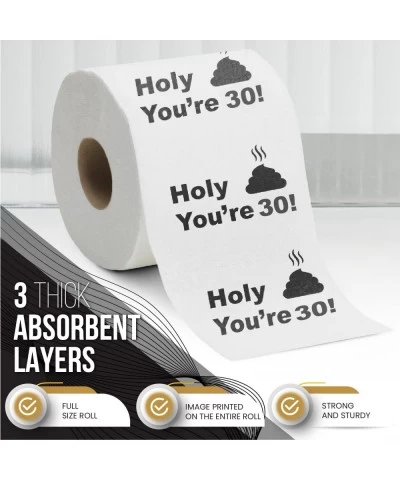 30th Birthday Gift Present Toilet Paper - Happy Thirtieth 30 Prank Funny Joke Present - Novelty Great Hilarious Gag Laugh $19...