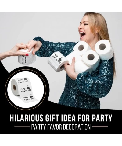 30th Birthday Gift Present Toilet Paper - Happy Thirtieth 30 Prank Funny Joke Present - Novelty Great Hilarious Gag Laugh $19...