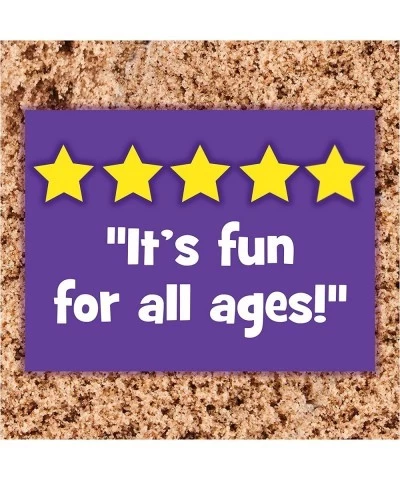 Kinetic Sand 1kg (2.2lb) of All-Natural Brown Sensory Toys Play Sand for Mixing Molding and Creating $22.25 Craft Kits