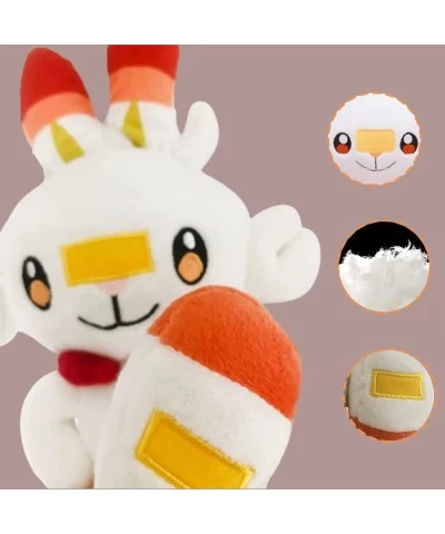 Scorbunny Plush Soft and Cute Anime Sirfetch'd Sobble Grookey Yamper Plush Doll for Kids Gifts (3pcs) $67.48 Plush Figure Toys