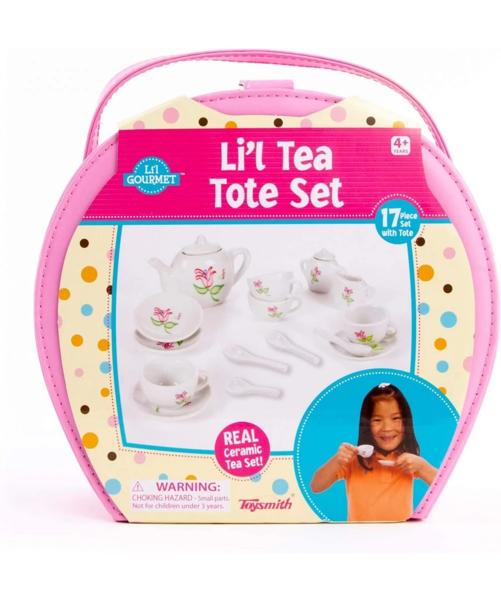 17-Piece Li'l Tea Tote Set $39.10 Toy Kitchen Products