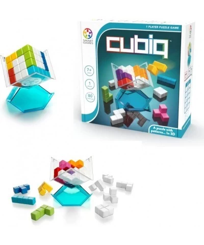 Cubiq 3D Cube Building Game for 1 or 2 Players Ages 7 - Adult $43.71 Stacking Games