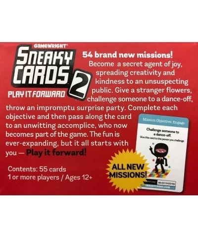 Sneaky Cards 2 - Play It Forward Multi-colored 5 $16.97 Board Games