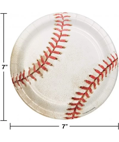 Baseball Dessert Plates 24 ct $15.27 Kids' Party Tableware