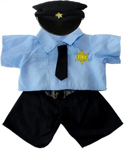 Policeman Uniform Outfit Teddy Bear Clothes Fits Most 14" - 18" Build-A-Bear and Make Your Own Stuffed Animals $35.45 Stuffed...