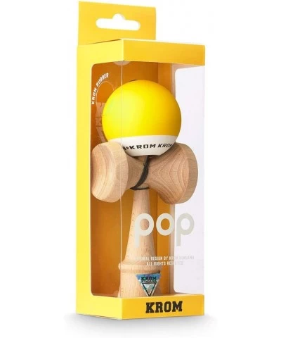 Kendama POP Yellow – Flawless Balance – Strong and Durable – Enhanced Cognitive Skills – Improved Balance Reflexes and Creati...