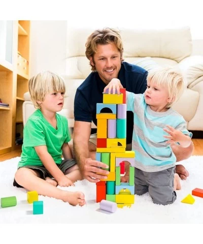 Montessori Toys for 1 2 3 Years Old Wooden Building Blocks Learning Clock for Kids (Wooden Building Blocks) $33.38 Early Deve...