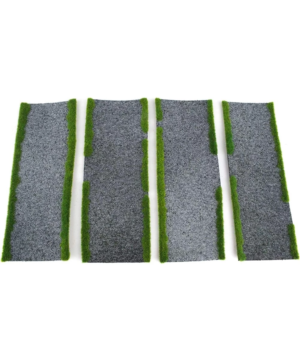 War World Gaming Road Straight Sections Set of 4 – 28mm Wargaming Scenery Terrain Model Diorama $36.87 Game Accessories