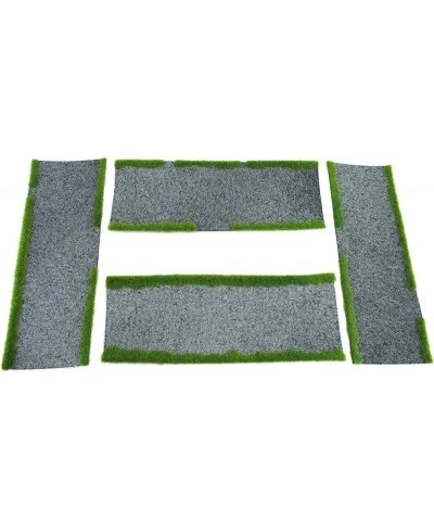 War World Gaming Road Straight Sections Set of 4 – 28mm Wargaming Scenery Terrain Model Diorama $36.87 Game Accessories