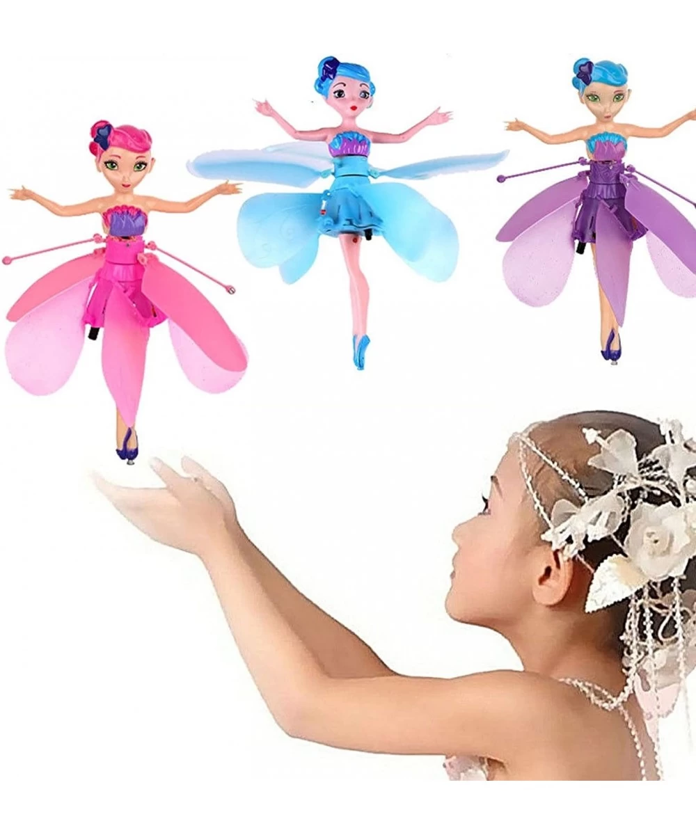 1pcs Flying Fairy Toys Sky Dancers Flying Princess Doll Infrared Induction Control Toy Magic Pixie Girl Toys Play Game RC Fly...