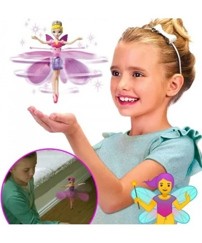 1pcs Flying Fairy Toys Sky Dancers Flying Princess Doll Infrared Induction Control Toy Magic Pixie Girl Toys Play Game RC Fly...