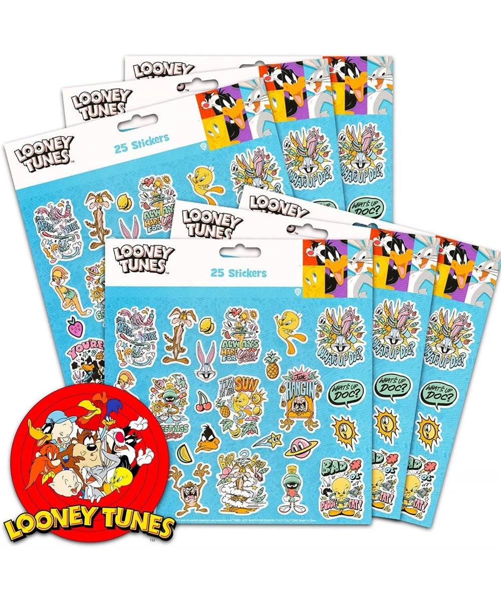 Looney Tunes Stickers Party Favors Bundle - 150 Looney Tunes Stickers for Kids Featuring Bugs Bunny Tweety Daffy Duck and Mor...