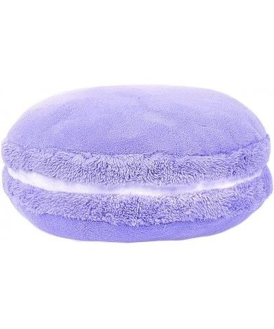 Macaron Pillow Plush Back Bolster Cushion Microbead Throw Pillow Case Round Seat Cushion Home Decor Pillow for Sofa Bedroom O...