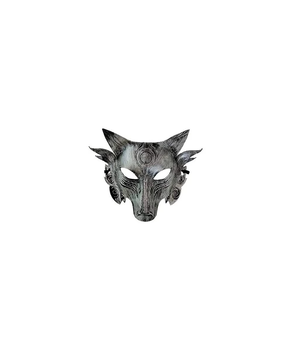 Halloween Mask Animal Wolf Head Mask Holiday Cosplay Halloween Costume Masquerade Carnival Gift Carnival Party $22.01 Kids' D...