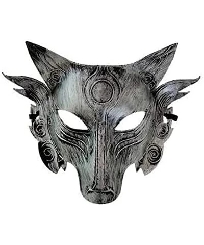 Halloween Mask Animal Wolf Head Mask Holiday Cosplay Halloween Costume Masquerade Carnival Gift Carnival Party $22.01 Kids' D...