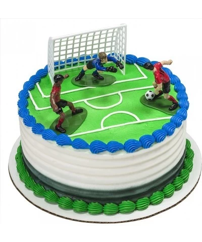 Soccer- Kick Off Boys DecoSet Cake Decoration $17.40 Kids' Party Decorations