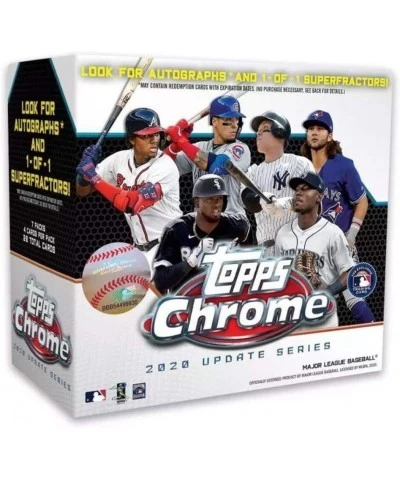 MLB Chrome Updates Baseball Trading Card Mega Box $131.21 Trading Cards & Accessories