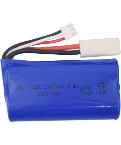 3PCS 7.4V 1500mah Lithium Battery with 1 to 3 Charging Conversion line for feilun FT009 UDI009 UDI902 UDI002 AA102 RC Boat Sp...