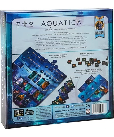 Aquatica Board Game Blue $64.33 Board Games