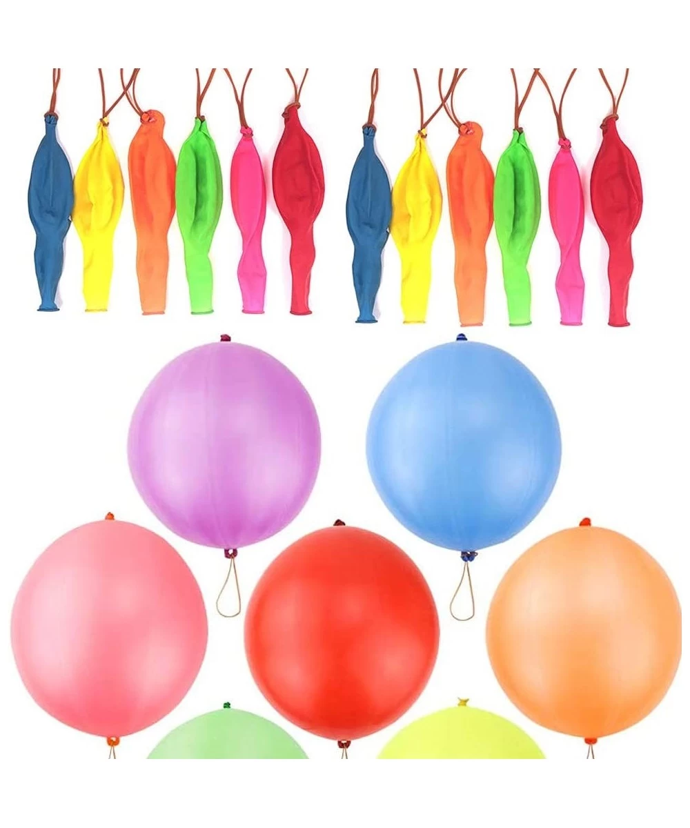 20 Pcs Punch Balloons Party Favors Punching Balls Balloons with Rubber Bands Attached for Kids Party Favors Gifts Daily Games...