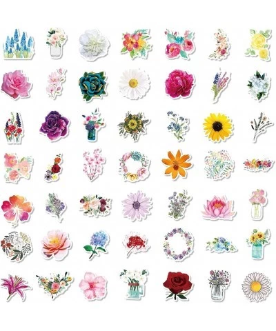 200 Pcs Flower Sunflower Green Leaf Mushroom Stickers VSCO Stickers Pack Waterproof Vinyl for Water Bottle Laptop Phone Skate...