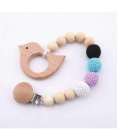 Pacifier Clip for Wooden Teether 15PCS Holder for Teething Toys DIY Soother Accessories Natural Beech Wood $27.77 Baby Teethe...