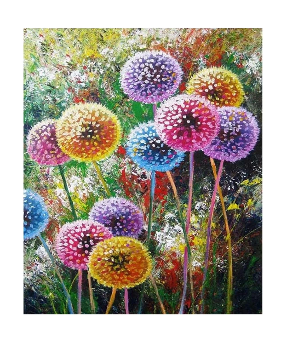 Full Drill 5d Diamond Painting Kits Cross Stitch Craft Kit New DIY Kits for Kids Adults Paint by Number Kits (Dandelion 25x30...