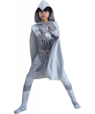 Mar Spector Costume Kids Knight Costume Superhero Cosplay Jumsuits Outfits Cloak for Boys $52.40 Kids' Costumes