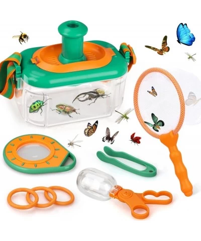 Bug Catcher Kit for Kids - Bug Catching Kit with Butterfly Net Critter Keeper Magnifying Glass Insect Catcher - Butterfly Kit...