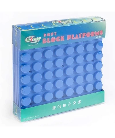 Platform Building Block Base Plates — 11x11 Inch Stackable Building Platform Set Learning Toy Special Education for Ages 3 Mo...