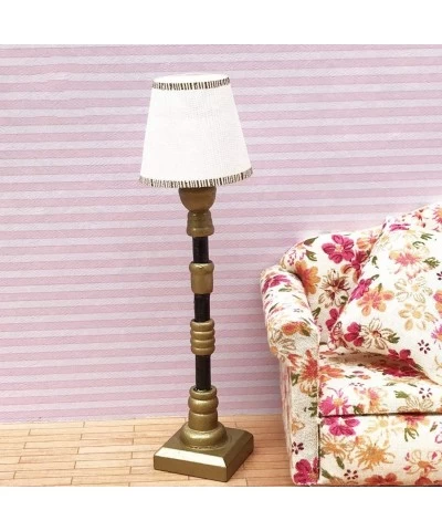 Lamp Floor Model W. Cover /12 Dollhouse $19.17 Dollhouse Accessories