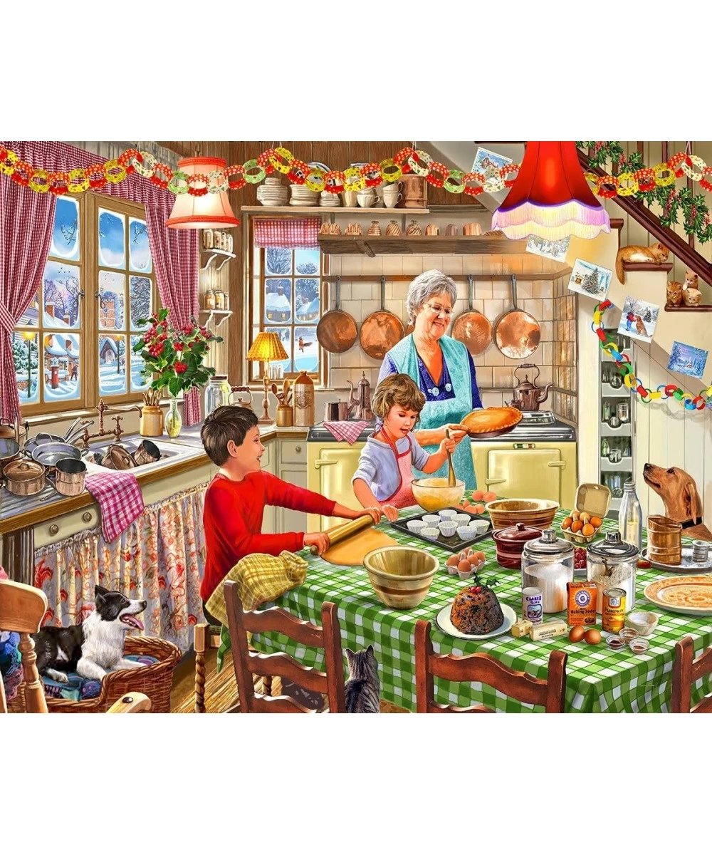 Puzzles Christmas at Grandma's - 1000 Piece Jigsaw Puzzle $34.09 Jigsaw Puzzles