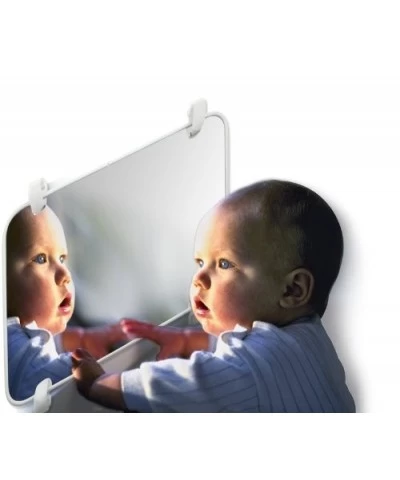 Large Double Sided Infant Crib Mirror 100% Surface wash NICU Approved $51.40 Baby Mirror Toys