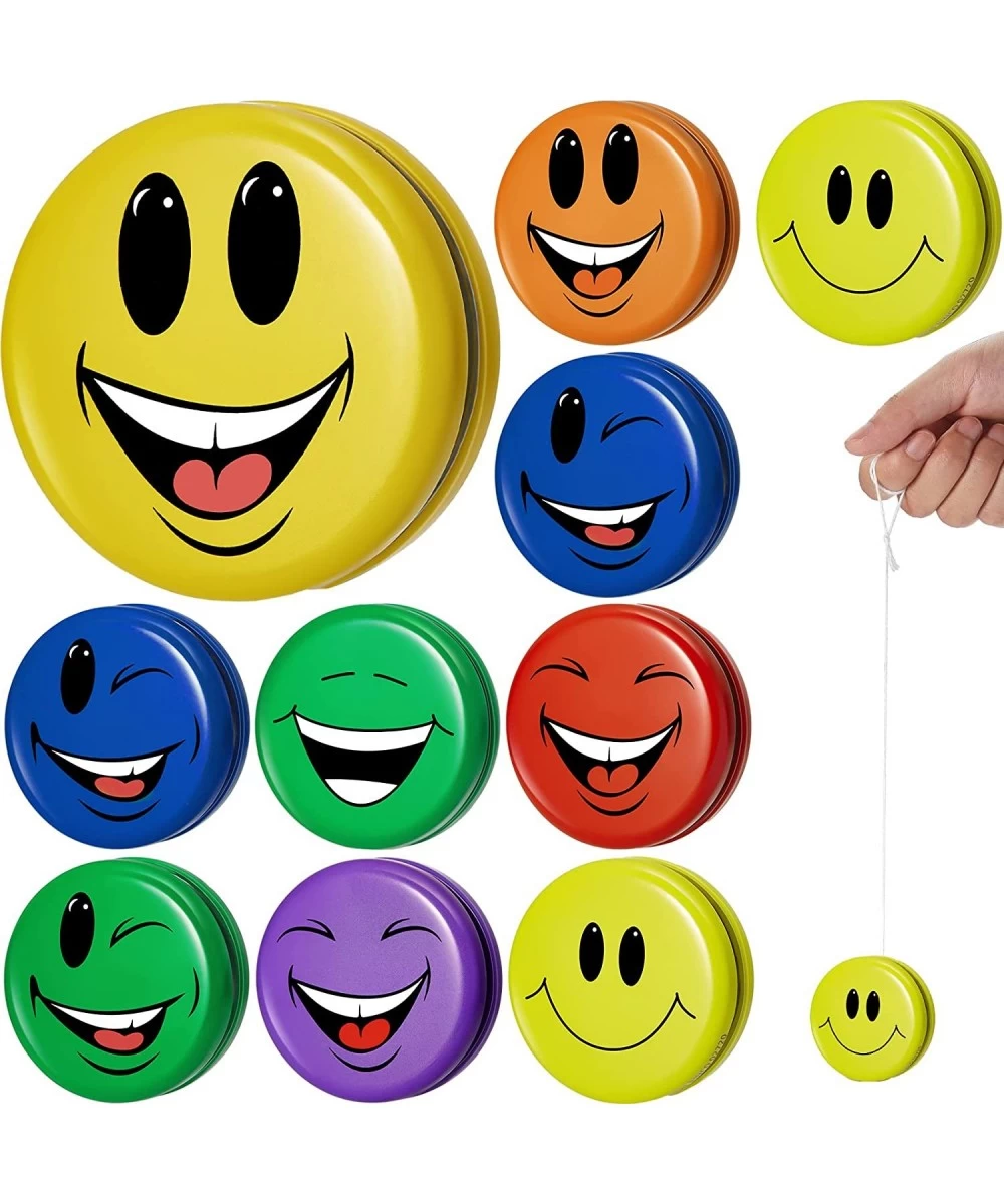 20 Pack Smile Face Yo Yo Happy Face Yo Yo Assorted Colors Party Favors Toys Yo Yo Twister for Birthday 10 Colors $27.46 Kids'...