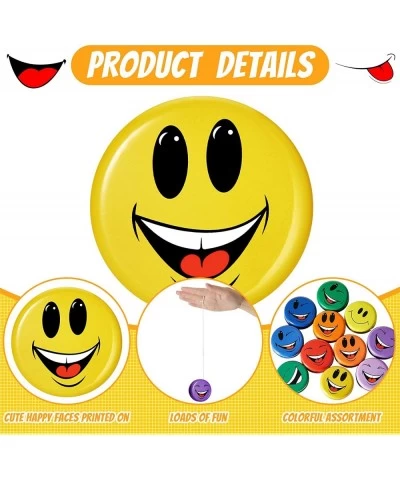 20 Pack Smile Face Yo Yo Happy Face Yo Yo Assorted Colors Party Favors Toys Yo Yo Twister for Birthday 10 Colors $27.46 Kids'...