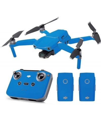 Skin for DJI Mavic Air 2 Precision Vinyl Sticker Full Drone Set + Controller + 3 Battery Skins (Matte Blue) $59.81 Hobby RC Q...