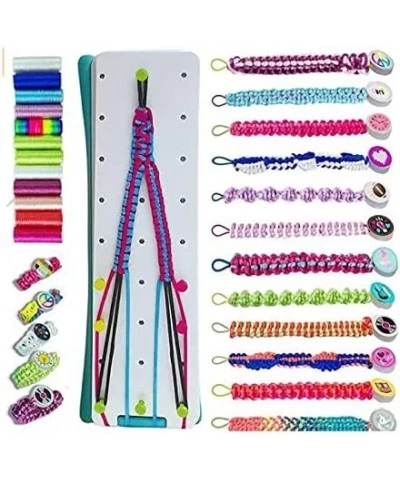 Friendship Bracelet Making Kit for Teen Girls with Complete Bracelet Making Supplies Tool- DIY Arts and Crafts Toys for Kids ...