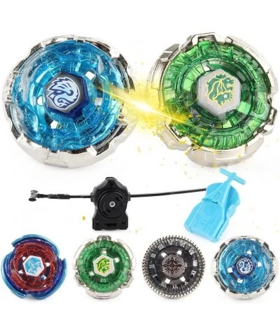 Bey Battling Top Burst Gyro Toy Set Battling Game Toys 2 Launchers 4 Spinning Tops High Performance Tops with Launcher and Ar...