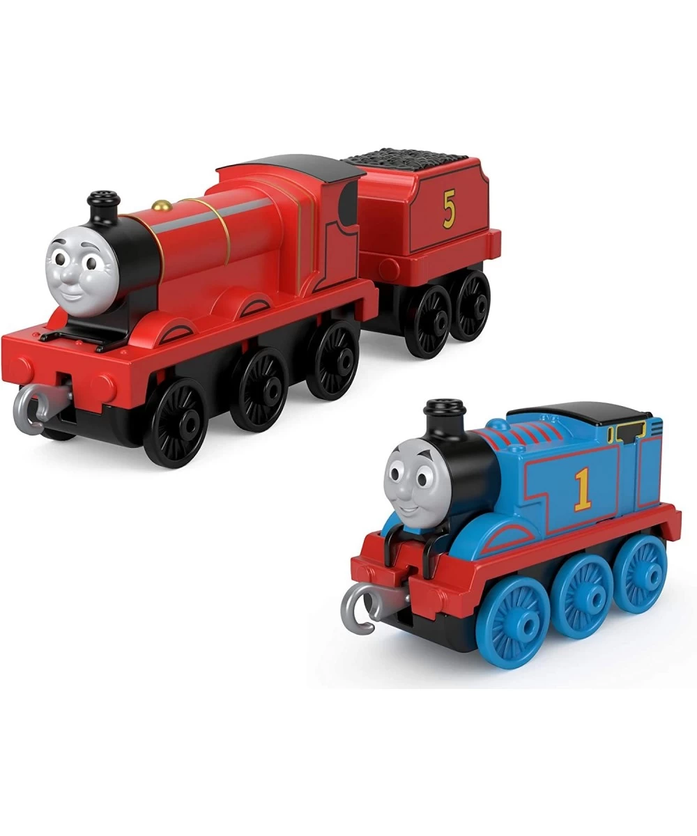 Thomas & James Set of 2 Push-Along Train Engines for Preschool Kids Ages 3 Years and Up $29.33 Toy Vehicle Playsets