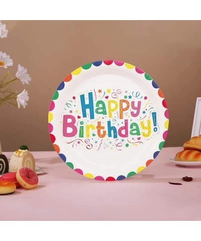 175 PCS Happy Birthday Plates and Napkins Party Supplies for Kids Girl & Boy Birthday Party Decoration $44.50 Kids' Party Tab...