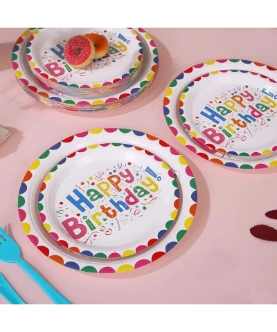 175 PCS Happy Birthday Plates and Napkins Party Supplies for Kids Girl & Boy Birthday Party Decoration $44.50 Kids' Party Tab...