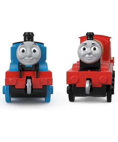 Thomas & James Set of 2 Push-Along Train Engines for Preschool Kids Ages 3 Years and Up $29.33 Toy Vehicle Playsets