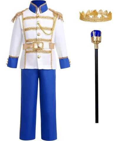 Boys Prince Charming Costume Prince Dress up Medieval Royal Prince Outfit Costume for Toddler Kid Boy Halloween Cosplay $32.2...