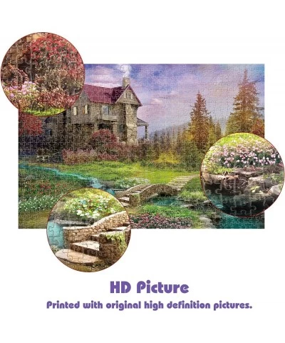 1000 Pieces Jigsaw Puzzles for Teens & Adults (Mountain Cabin) $19.79 Jigsaw Puzzles