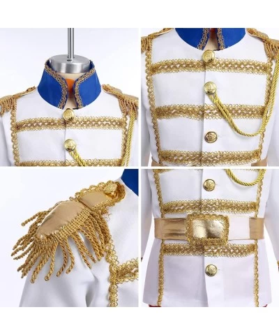 Boys Prince Charming Costume Prince Dress up Medieval Royal Prince Outfit Costume for Toddler Kid Boy Halloween Cosplay $32.2...