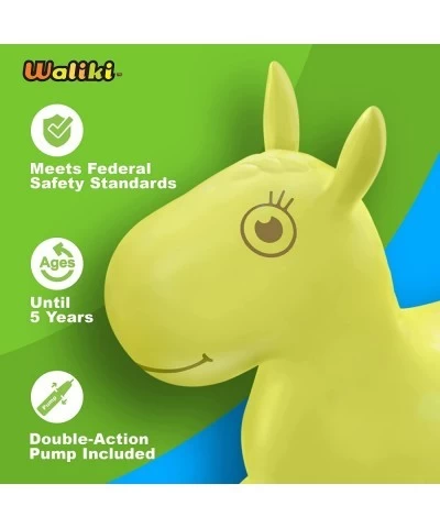 Hopping Horse Hopper | Johnny The Bouncy Horse | Jumping Horse for Toddlers (Yellow) $47.91 Pogo Sticks & Hopping Toys